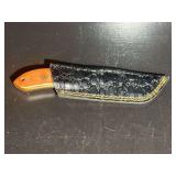 Damascus Steel Knife with Sheath