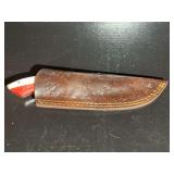 Damascus Steel Knife with Sheath