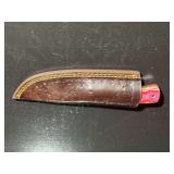 Damascus Steel Knife with Sheath