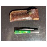 Damascus Steel Knife with Sheath