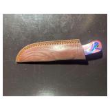 Damascus Steel Knife with Sheath