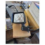 Jeep Wrangler 2007-2015 Left Hand Manual Side View Mirror, Part Number CH1320271