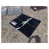 Black Steel Diamond Plate, 3 ft x 4 ft x 0.4mm, 20 Pieces