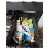 Lot - Assorted Hardware, Tools, and Painting Supplies