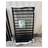 (5) Black Welded Metal Fencing 5.9