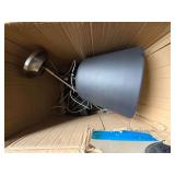 Modern Pendant Light, Matte Black