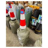 Safety Traffic Cones 15in x 27in 20/Pack Lot