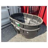 (2) Rubbermaid Commercial 150-Gallon Stock Tanks