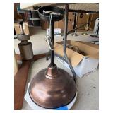 Craftmade Industrial Style Pendant Light Fixture in Brushed Bronze Finish