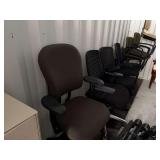 Lot – (4) Assorted Rolling Office Chairs