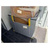 Rolling Book Catch Cart