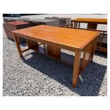 Wooden desk