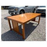 wooden table