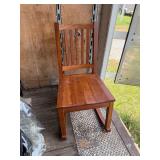 Lot – (6) Wooden Rocking Chairs