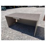Metal desk