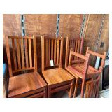 Lot – (4) Wooden Chairs