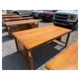 wooden table