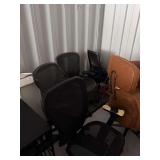 Lot – (4) Assorted Office Chairs