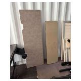 Lot – (1) Wooden Desk to (1) Folding Table