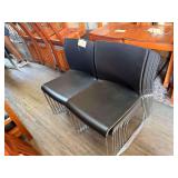 Lot – (14) Plastic Mesh-Back Chairs