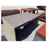 Metal desk