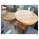 Lot – (2) Round Wooden Coffee Tables