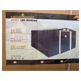 2026 Landhonor Unused LHR-MS0608 6ft x 8ft Galvanized Apex Roof Metal Shed