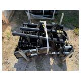 8-pc Unused Mini-Excavator Attachment Set