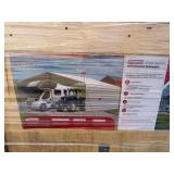 2026 SDLanch Unused SDLC2030FT 20ft x 30ft All-Steel Carport with Enclosed Sidewalls