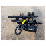 2026 Unused Mini Skid Steer Auger with 2 Bits