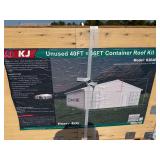2026 KJ Unused K3640 40ft x 36ft Container Roof Kit