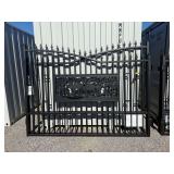 2026 KJ Unused K0720 HD 7ft x 20ft Metal Farm Driveway Gate