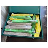 2026 Landhonor Unused Webbing Slings-3 Sizes and Flatpack Tool Box