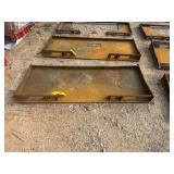 2026 Unused Skidsteer Universal Plate