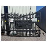 2026 KJ Unused K0720 HD 7ft x 20ft Metal Farm Driveway Gate