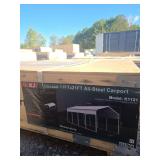 2026 KJ Unused K1121 11ft x 21ft All-Steel Carport