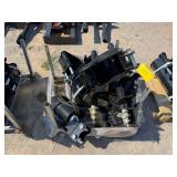 8-pc Unused Mini-Excavator Attachment Set