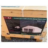 2026 KJ Unused K2223 23ft x 22ft Double Garage Metal Shed