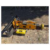 2026 GIYI Unused D680 Skidsteer Pile Hammer