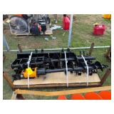 2026 GIYI Unused Mini Excavator 8pc Attachment Set