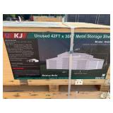2026 KJ Unused K4230W 42ft x 30ft Metal Storage Shed