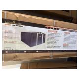 2026 Landhonor Unused LHR-MS0810 8ft x 10ft Galvanized Apex Roof Metal Shed