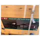 2026 KJ Unused K4525G 45ft x 25ft Double Garage Steel Barn Shed