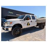 2015 Ford F-350 XL Flatbed, 4x4