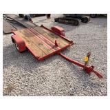 Single-axle utility trailer