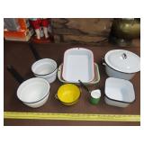Lot of Enamelware