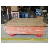 Wood Coca Cola Crate Stool