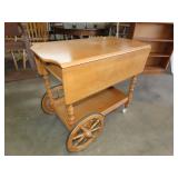 Oak Tea Cart