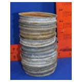 8 Zinc Jar Lids