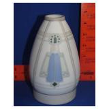 Marmorzellan Vase